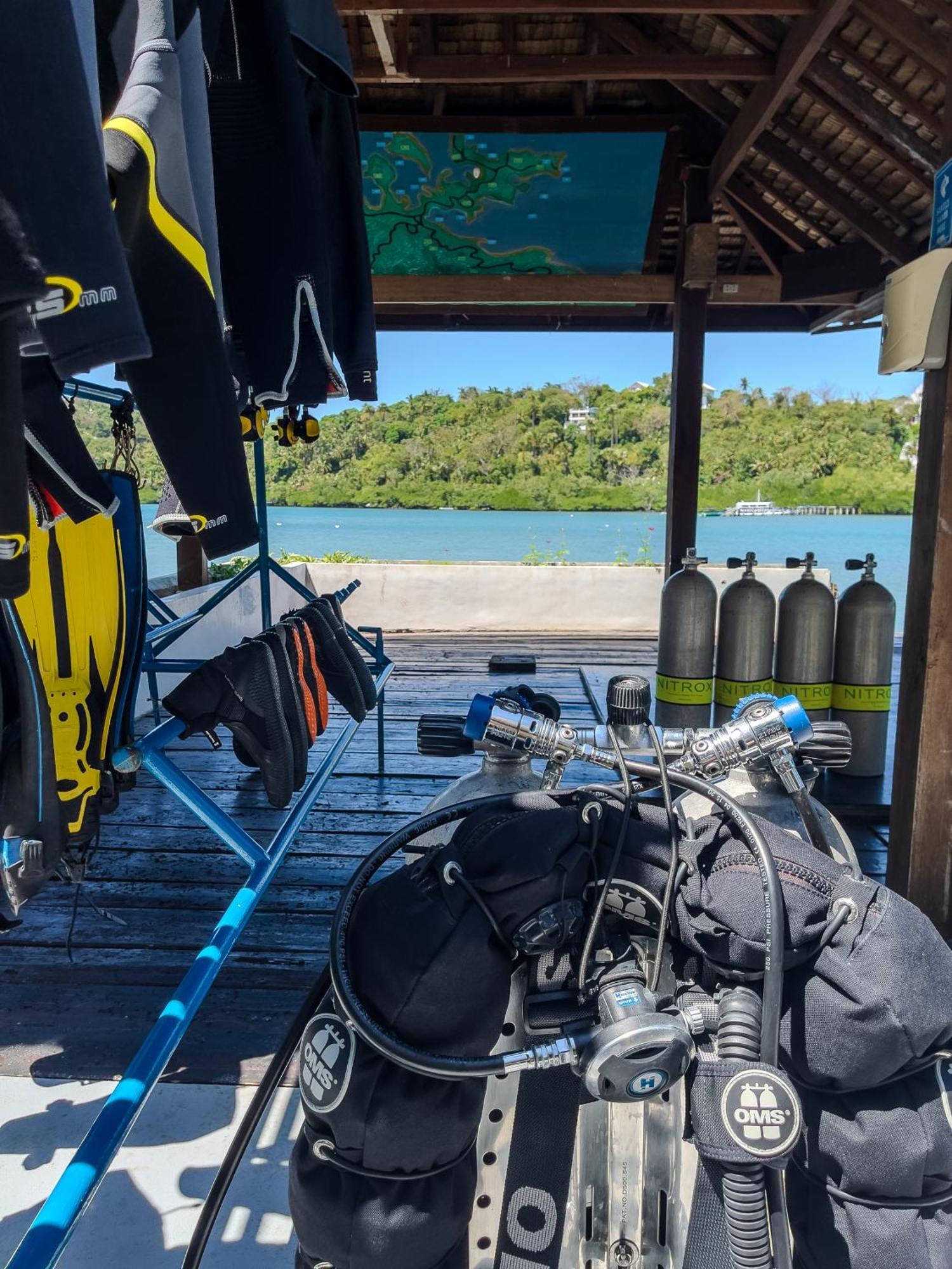 Edgewater Dive & Spa Resort Пуерто Галера Екстериор снимка